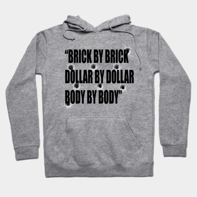 Brick by Brick Hoodie by JoeQatary